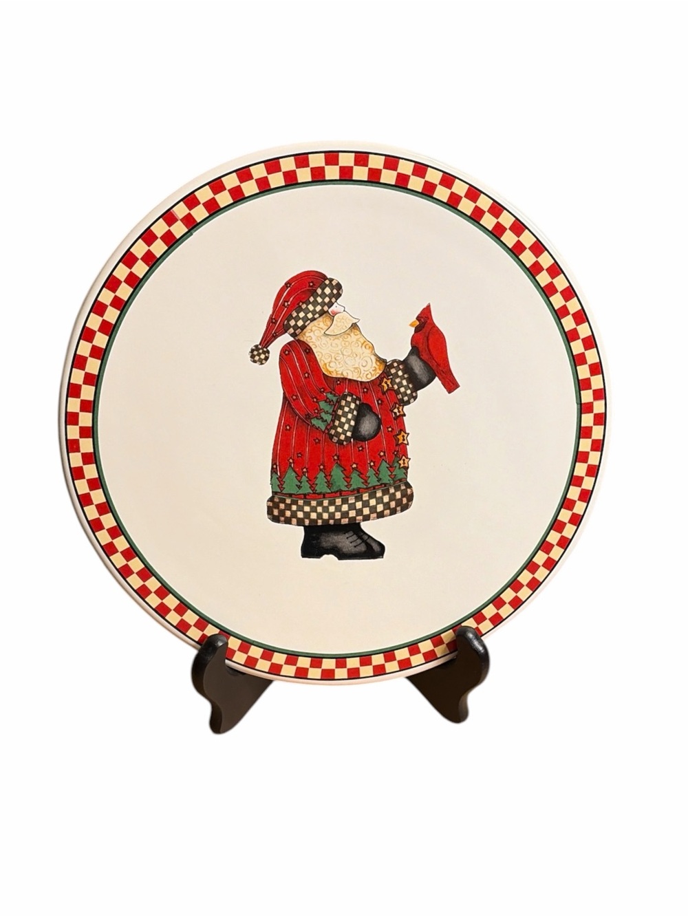 Sakura Santa Debbie Mumm Magic Of Christmas Hot Plate Holder 9.75" Holiday Decor